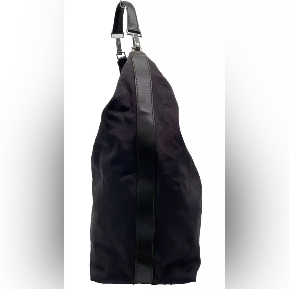 Authentic Gucci Vinatge Nylon Brown Large Hobo shoulder bag/Weekend/travel bag - Picture 6 of 16